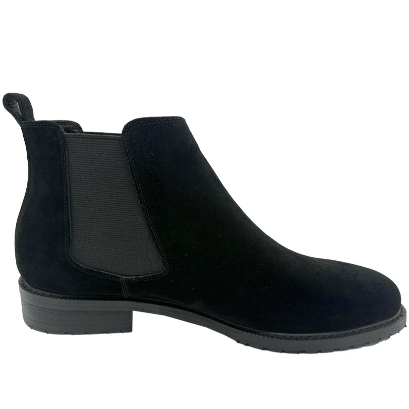 Francesco Mauri Suedes Chelsea Boot - Black