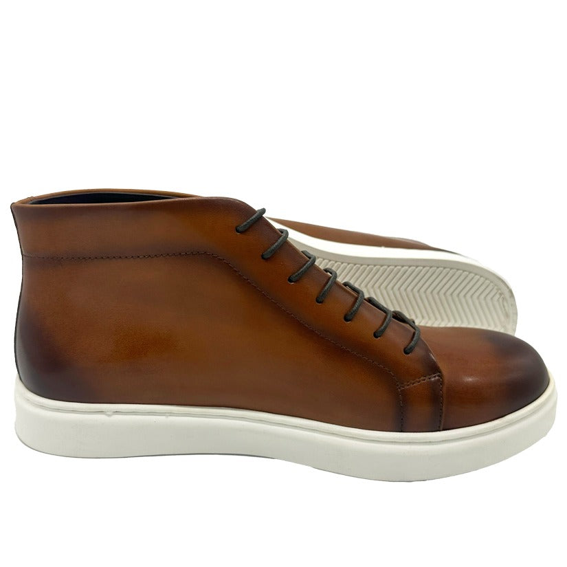 Francesco Mauri Leather Boots - Brown