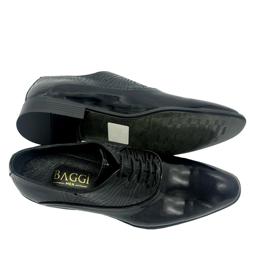 Baggi Leather Shoe - Black