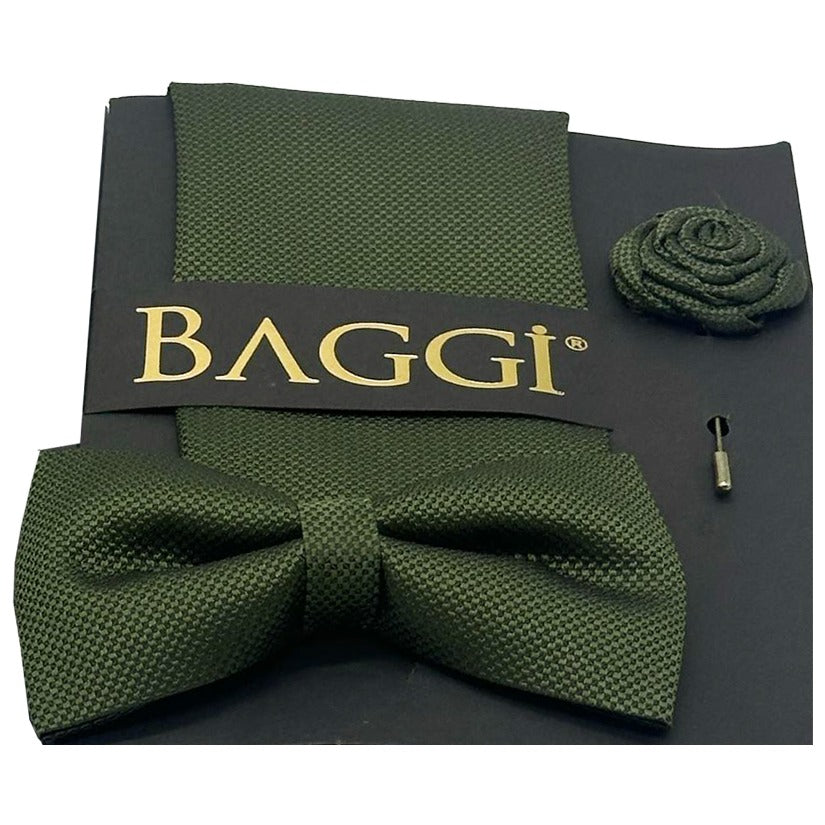 Baggi Bowties - Army Green