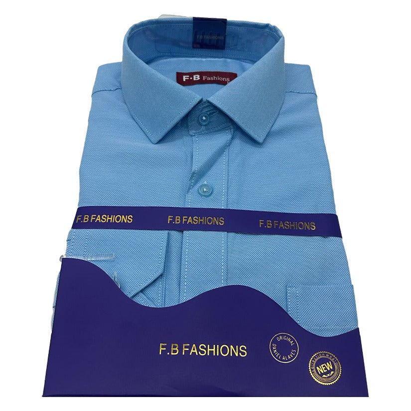 F.B Fashions Shirt - light blue