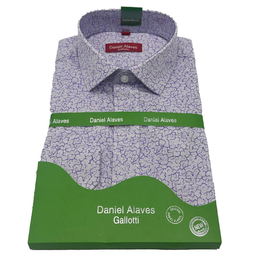 Daniel Alaves Gallotti Shirt - purple floral