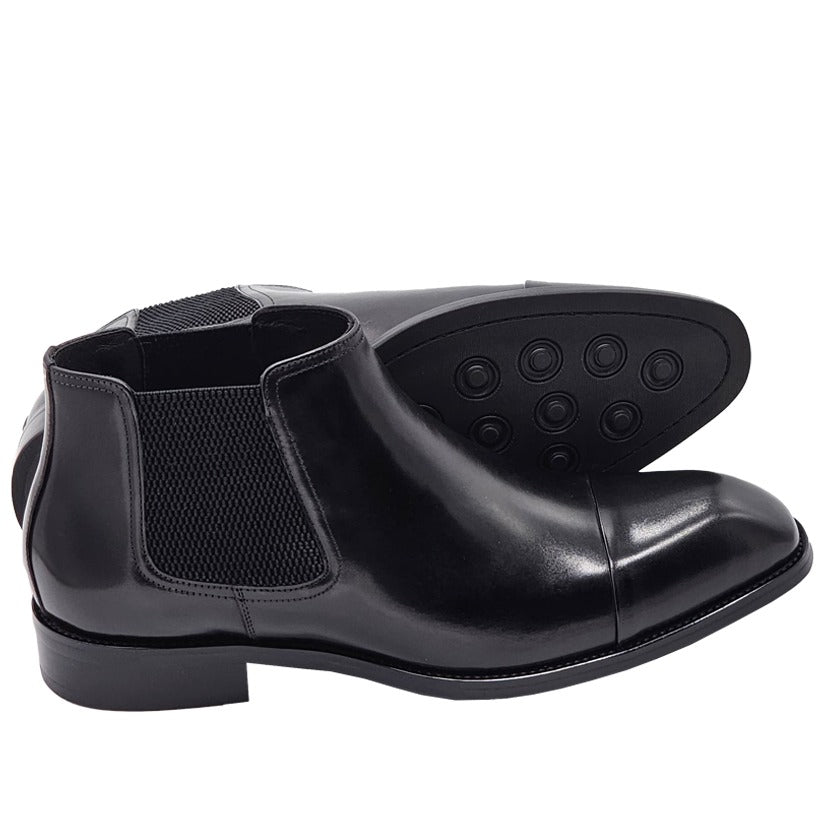 Baggi leather Chelsea boots - black