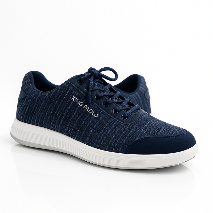 King Paolo Shoes - Navy blue