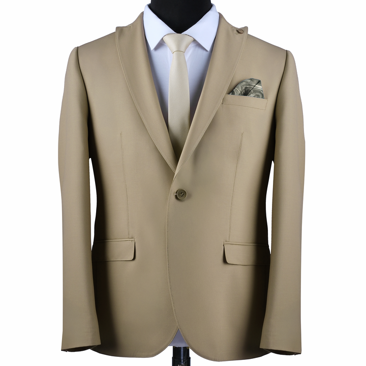 Elegant Sand suit - soft beige