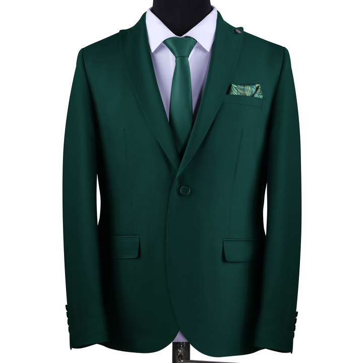 Emerald Elegance suit - Emerald green