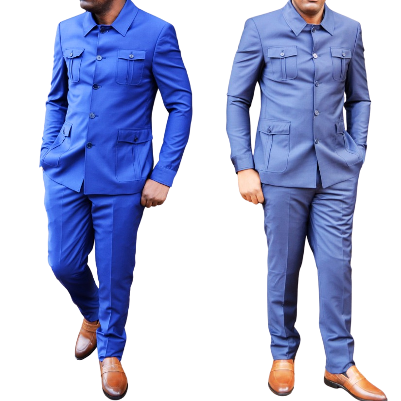 Baggi Kaunda long sleeve suits