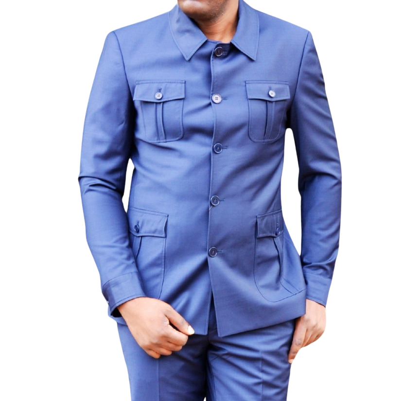 Baggi Kaunda long sleeve suits