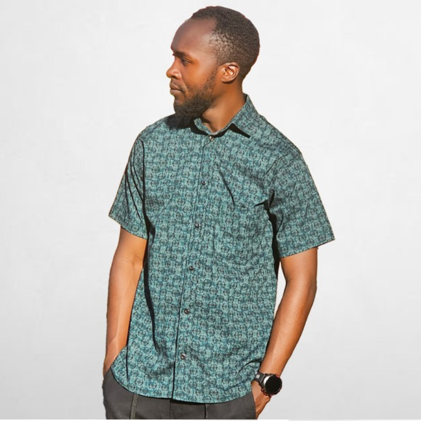 Short sleeved shirts - Cyan Chuckles