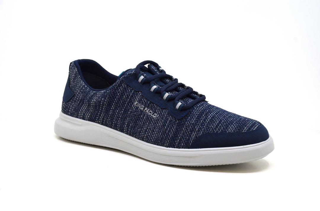 King paolo navy blue athletic  sneaker