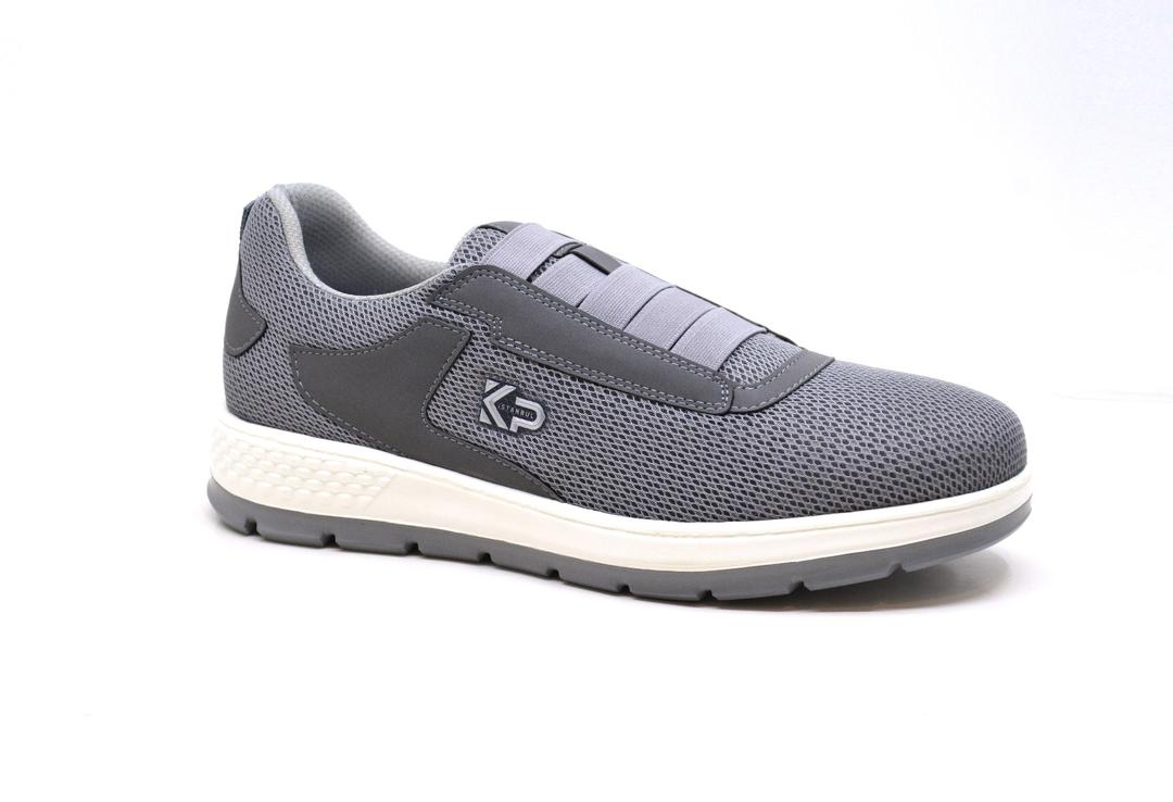 King Paolo gray athletic sneakers