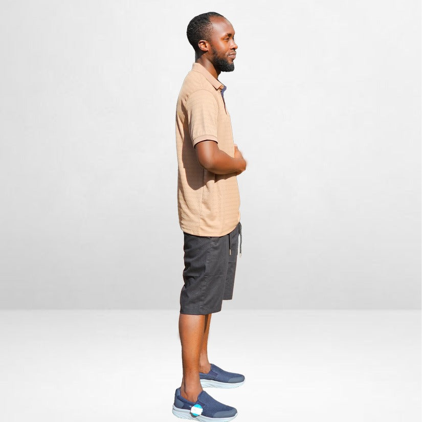 Mc Collar t-shirt - Tan