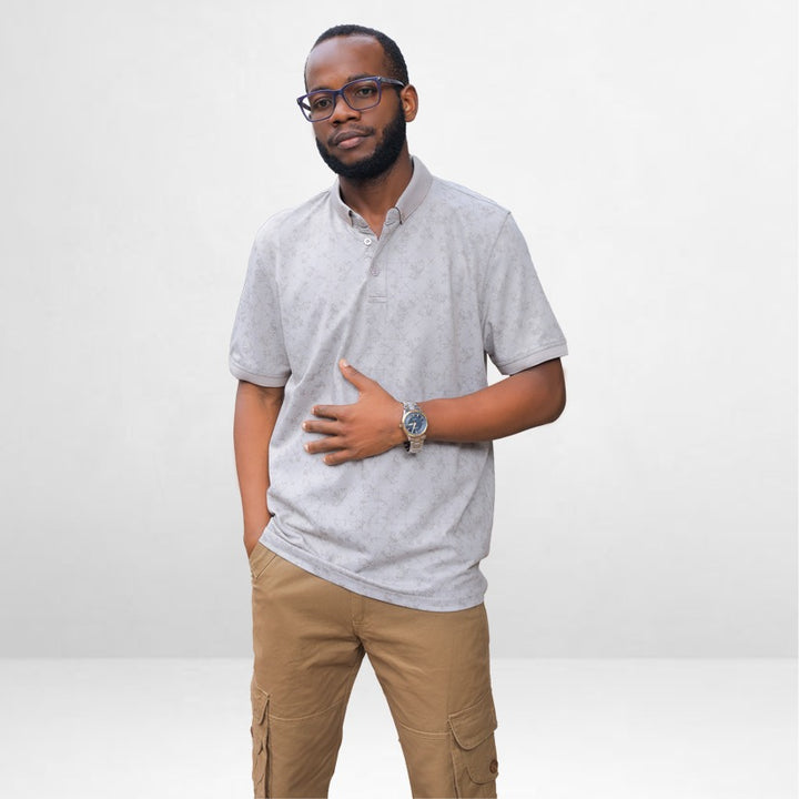 MC Collar T-shirts - Gray