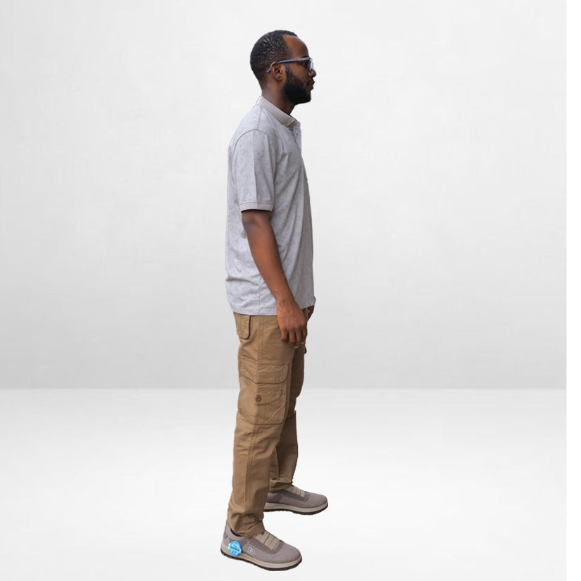 MC Collar T-shirts - Gray
