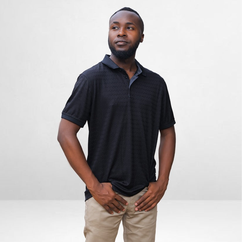 MC Collar T-shirts - Black