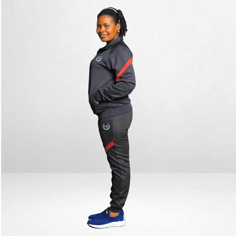 FB Tracksuit - Charcoal black