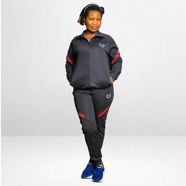 FB Tracksuit - Charcoal black