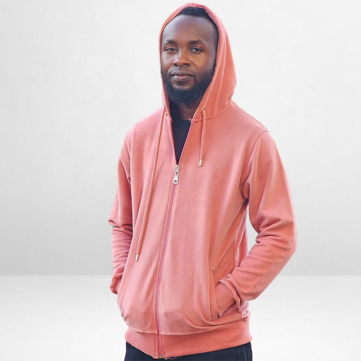 MC Hooded Jumper - Dusty Rose