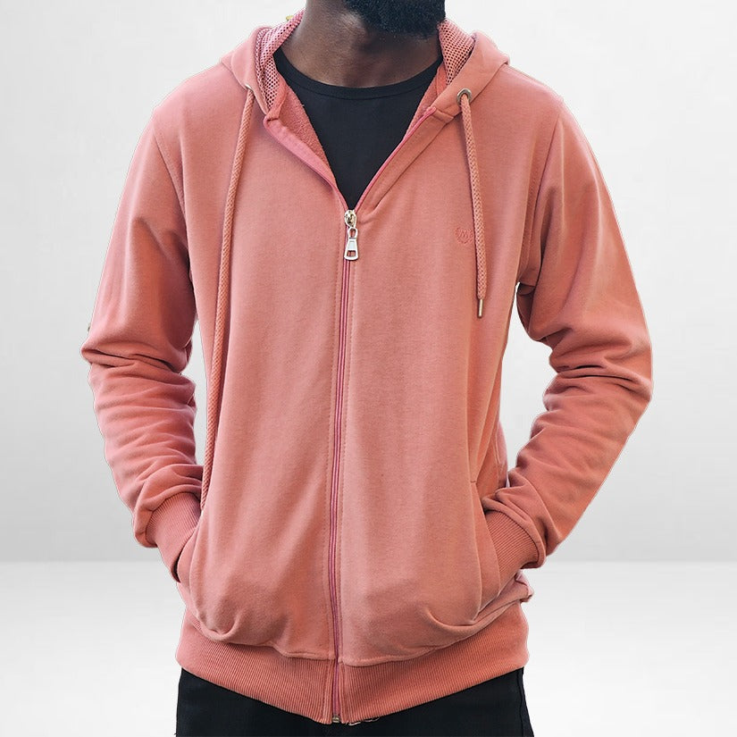 MC Hooded Jumper - Dusty Rose