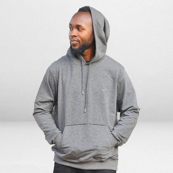 MC hooded Jumper - Dark Gray